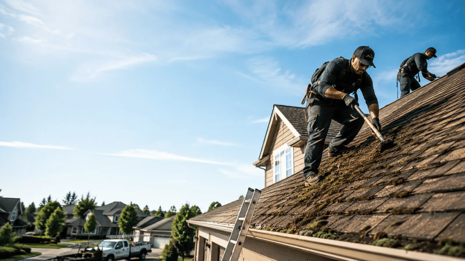 Roof Moss Removal in Vernon, NJ near me